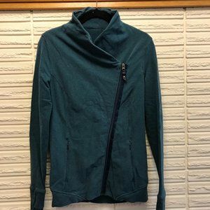 Lululemon Turn Jacket Heathered Alberta Lake 6